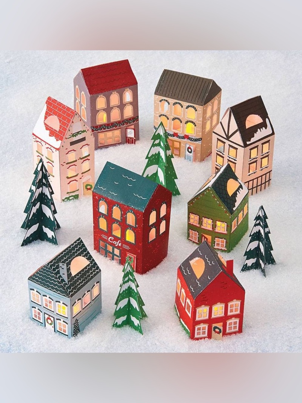 Holiday Village Kit by Paper Source